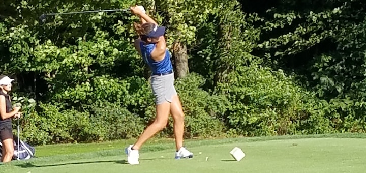 Katie Bice Louisville Leopards Girls Golf 2018 Vs. New Philadelphia Quakers