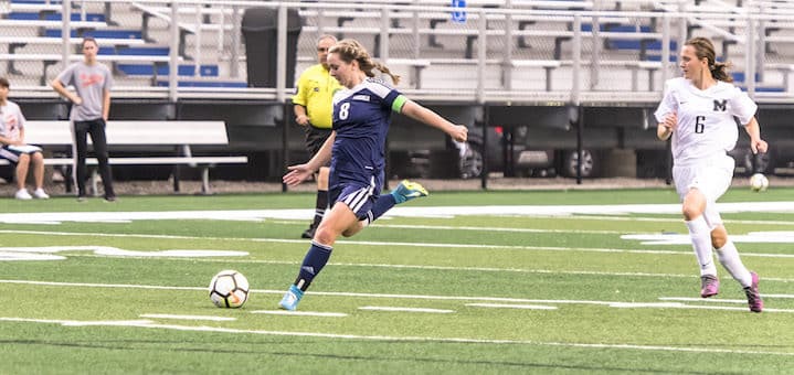 Megan Chatelain Louisville Leopards Girls Soccer Vs. Massillon Tigers 2018