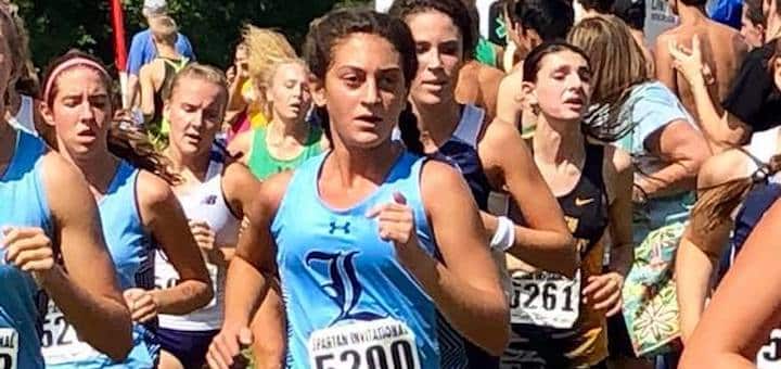 Nicole Israel Louisville Leopards Girls Cross Country at Boardman Spartan Invitational 2018