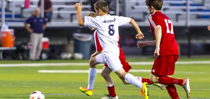 Riley Adams Louisville Leopards Boys Soccer Vs. Salem Quakers 2017