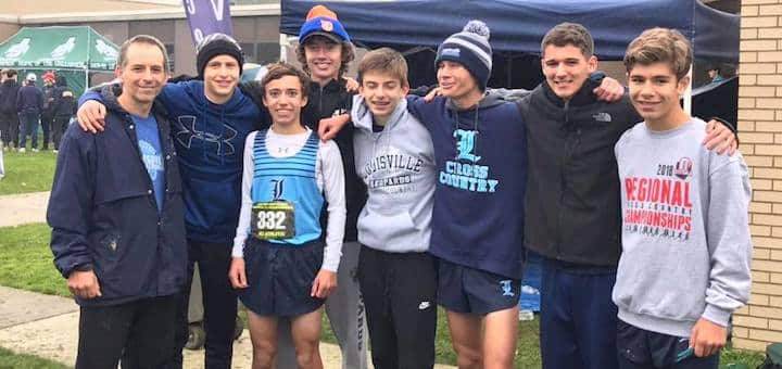 Louisville Leopards Boys Cross Country at DI Youngstown Regional Meet 2018
