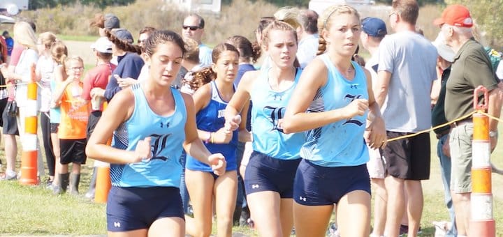 Louisville Leopards Girls Cross Country at Legends Meet 2018