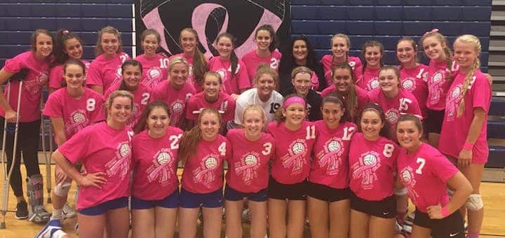 Louisville Leopards Volley for the Cure 2018
