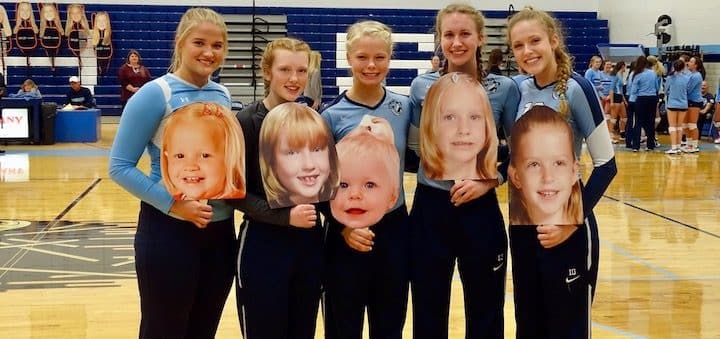 Louisville Leopards Volleyball Seniors 2018