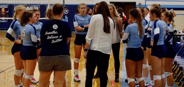 Louisville Leopards Volleyball Vs. Marlington Dukes 2018