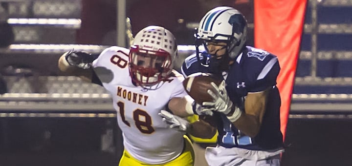 Ryan Pukys Louisville Leopards Football Vs. Cardinal Mooney Cardinals 2018