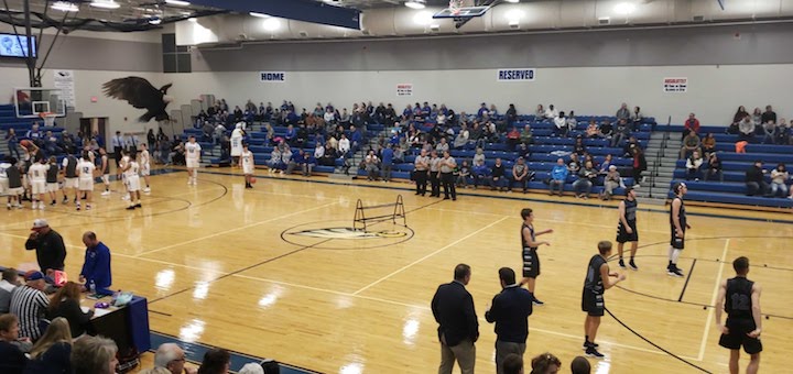 Louisville Leopards at Hubbard Eagles Boys Basketball 2018