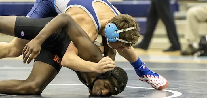 David Rhoads Louisville Leopards Vs. Marlington Dukes 2018 Wrestling