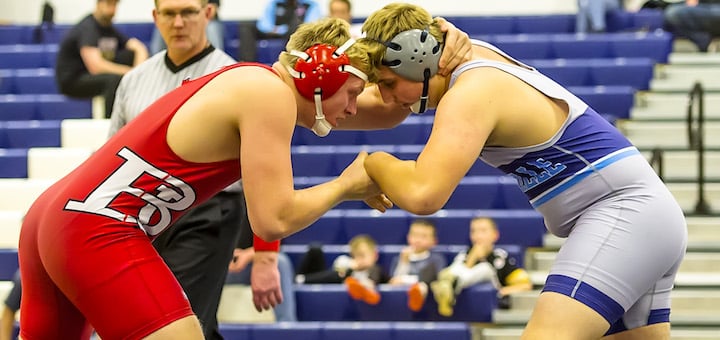 Blake Robbins Louisville Leopards Vs. Beaver Local Beavers Wrestling 2017