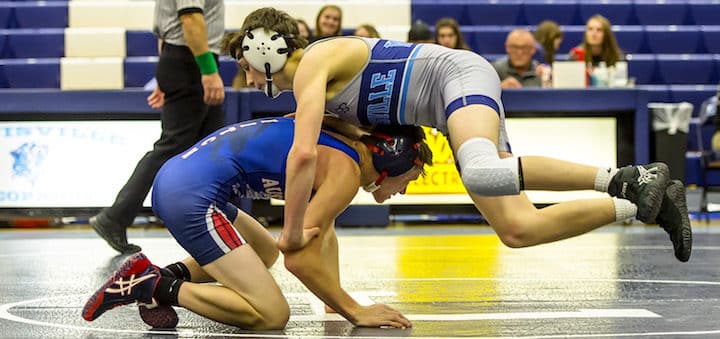 Logan Vanicek Louisville Leopards Vs. Austintown Fitch Falcons Wrestling 2018-2019
