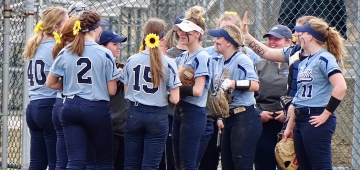 Louisville Leopards Softball Team 2019 Vs. Wayedale Golden Bears