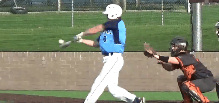 Cam Lingle Louisville Leopards Baseball 2019 Vs. Massillon Tigers
