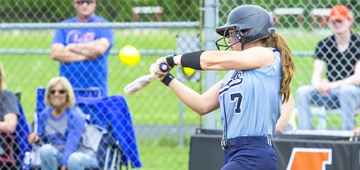 Kaycee Ollis Louisville Leopards Vs. Lake Blue Streaks Softball Tournament 2018