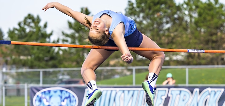 Makenna Jones Louisville Leopards Track High Jump 2018