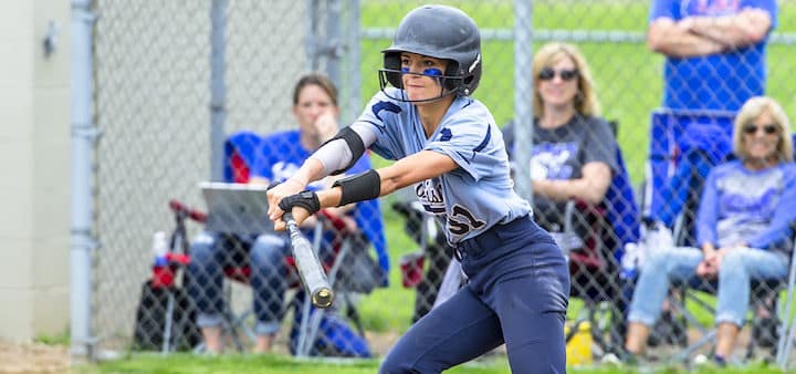 Sydney McKeever Louisville Leopards Softball Tournamen 2018 Vs. Lake Blue Streaks