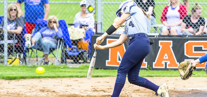 Justina Sirohman Louisville Leopards Softball 2018 Vs. Lake Blue Streaks