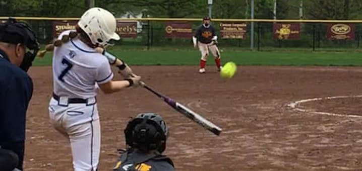 Kaycee Ollis Louisville Leopards Vs. Indian Creek Redskins Softball 2019