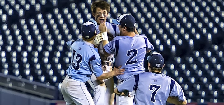 Louisville Leopards Baseball 2018 District Tournament Semifinal Walk-Off Celebration