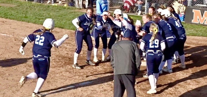 Sarah Cantley Louisville Leopards Softball 2019 Home Run Vs. Perry Panthers