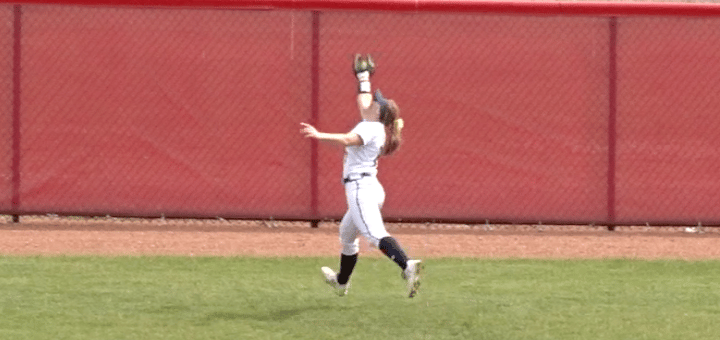 Kaylee Nolte Catch Louisville Leopards Softball Vs. Elyria Pioneers State Semifinal