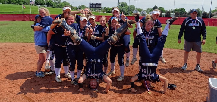 Louisville Leopards Softball 2019 State Champions - Funny Picture