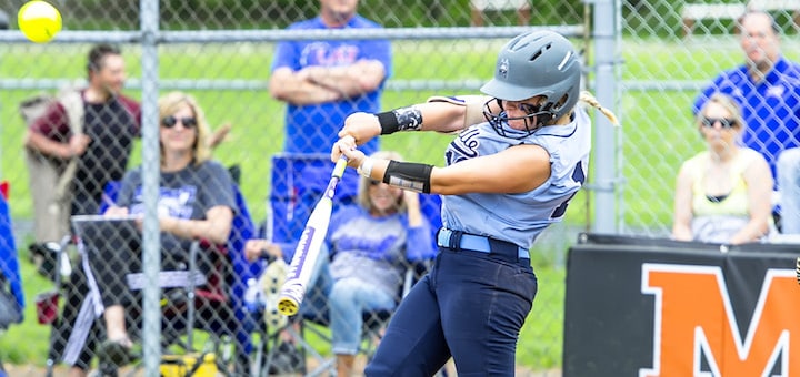 Teagan Rice Louisville Leopards Softball 2018 Vs. Lake Blue Streaks