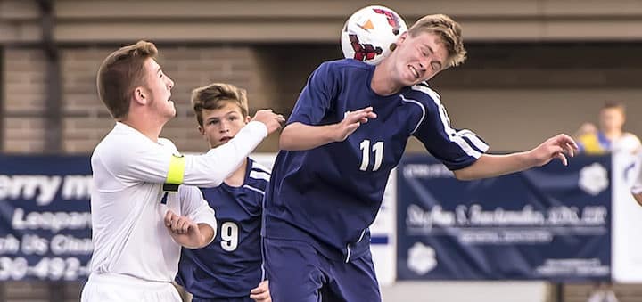 Blake Varner Louisville Leopards Boys Soccer Vs. Ravenna Ravens 2018