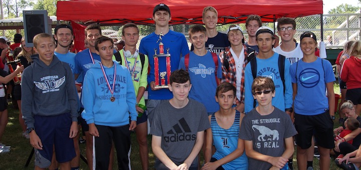 Louisville Leopards Boys Cross Country Salem Early Invitational Champions