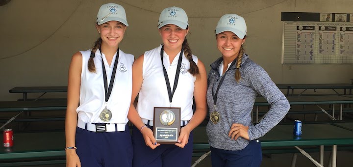 Louisville Leopards Girls Golf at Tri-County Preseason Tournament 2019