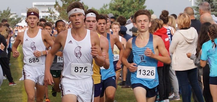Bobby Ganser Louisville Leopards Cross Country at Wooster Invitational 2019
