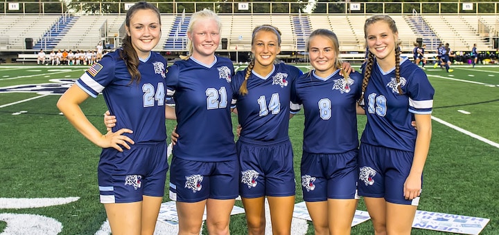 Louisville Leopards Girls Soccer Seniors 2019