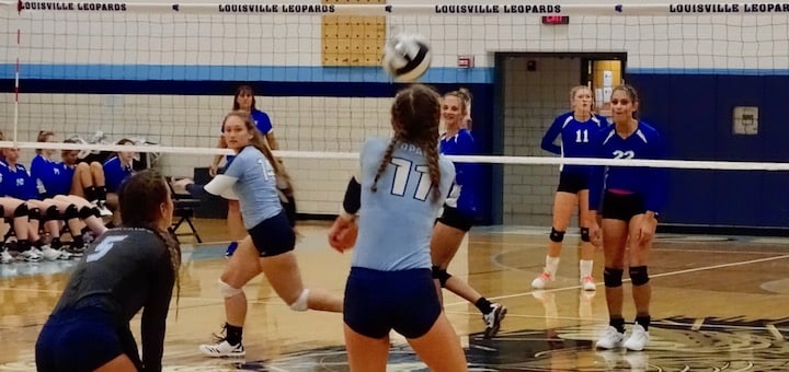 Paige Cole Louisville Leopards Volleyball Vs. Tuslaw Mustangs 2019