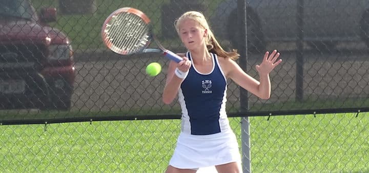 Rachel Kibler Louisville High School Girls Tennis 2018
