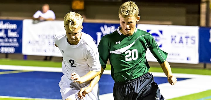 Hunter Vaught Louisville Leopards Vs. West Branch Warriors Boys Soccer 2016