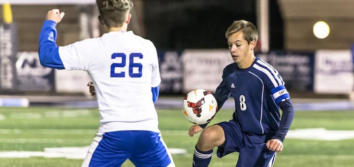 Riley Adams Louisville Leopards Boys Soccer 2018 Vs. Tuslaw Mustangs