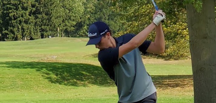 Ryan Aljancic District Qualifier Louisville Leopards Boys Golf 2019