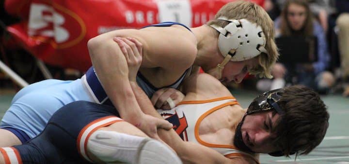 Garett Lautzenheiser Louisville Leopards Wrestling at Brecksville Invitational 2019