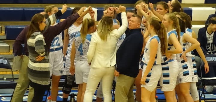 Louisville Leopards Girls Basketball Team 2019-2020