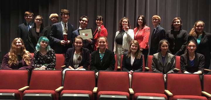 Louisville Leopards High School Speech and Debate Team at Wadsworth 2019
