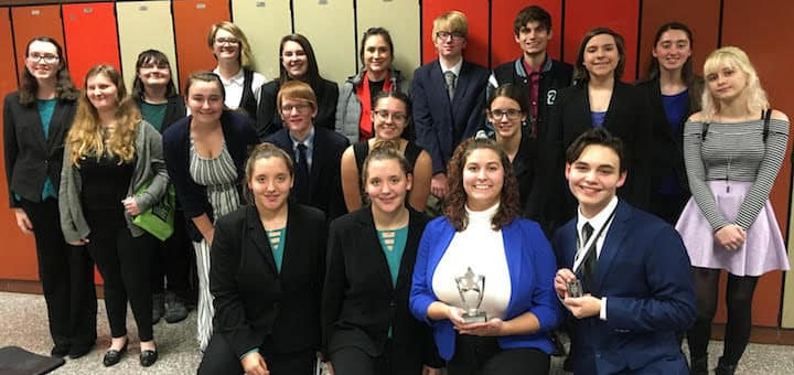 Louisville Leopards Speech Team at McKinley 2019