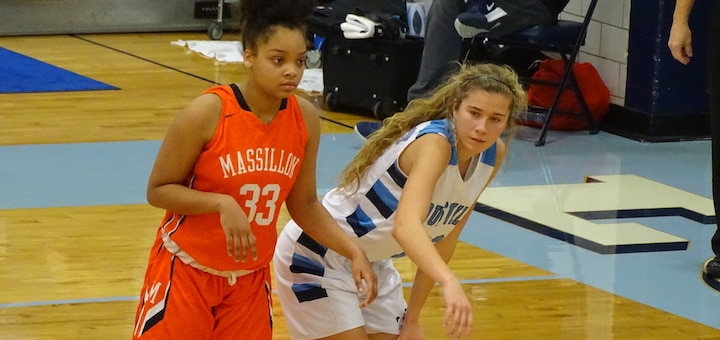 Sherilynn Mullett Louisville Leopards Vs. Massillon Tigers Girls Basketball 2019