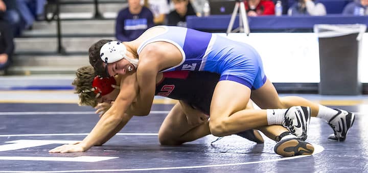 Daniel Kennedy Louisville Leopards Wrestling 2019 Vs. Canfield Cardinals