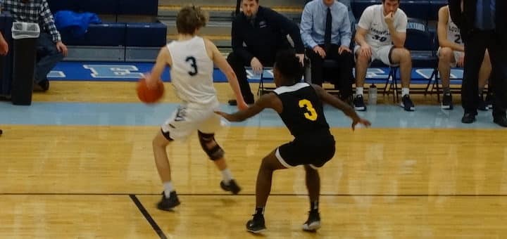 Colin Chambers Louisville Leopards Vs. Coventry Comets 2020 Boys Basketball Tournament