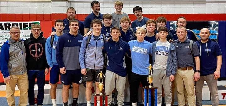 Louisville Leopards Wrestling 2020 EOWL Champions