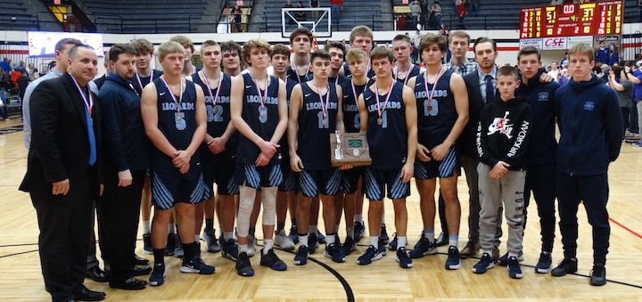 Louisville Leopards Boys Basketball 2020 District Runner-Up