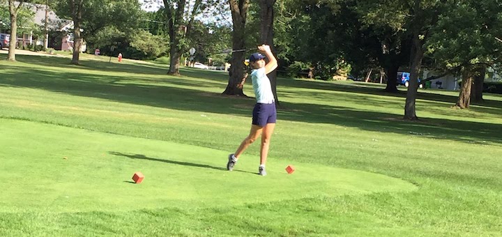 Abby Davis Louisville Leopards Girls Golf at Arrowhead Golf Club 2020