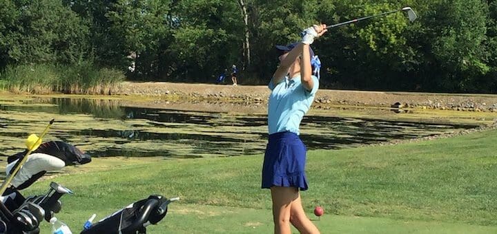 Alexis Ralston Louisville Leopards Girls Golf at Elms Country Club 2020