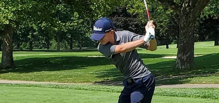 Cole Miller Louisville Leopards Boys Golf 2020 at Shady Hollow Country Club