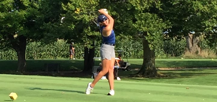 Erin Strouse Louisville Leopards Girls Golf at Pleasant View Golf Club 2020