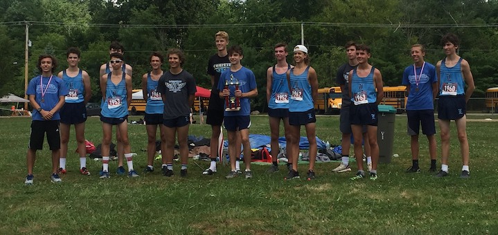 Louisville Leopards Boys Cross Country 2020 Salem Early Bird Invitational Champions